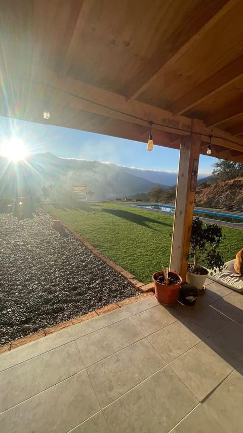 Natural landscape, Garden, Mountain view