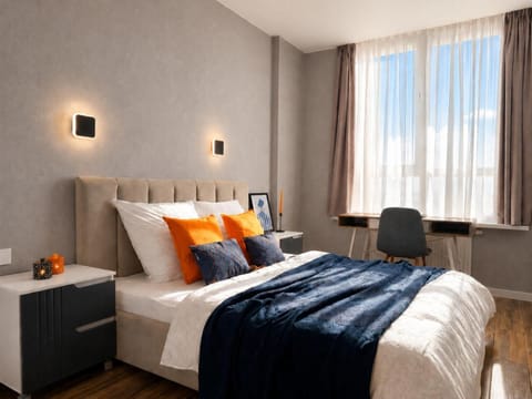 Bed, TV and multimedia, Bedroom, Time of day, Family, Family, furniture, furniture