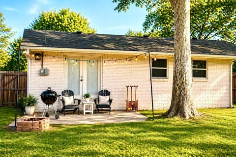 Property building, Patio, Garden view