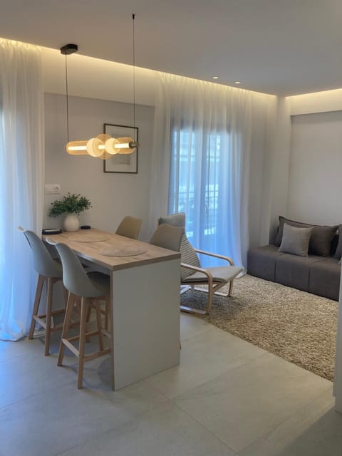 Living room, Seating area, Dining area