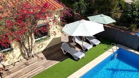 Garden, Pool view, Swimming pool, sunbed