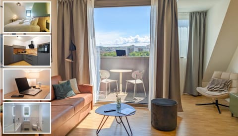 Shower, Bathroom, Balcony/Terrace, Living room, Business facilities, Seating area, Dining area, Bath, kitchen