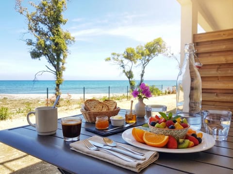 Natural landscape, Dining area, Beach, Sea view