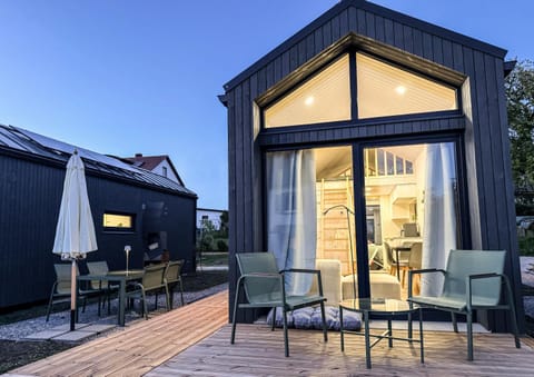 Property building, Patio, Seating area, Dining area