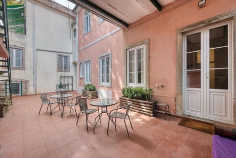 Property building, Patio, Dining area
