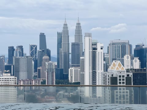 Property building, View (from property/room), City view, Garden view, Landmark view, Swimming pool