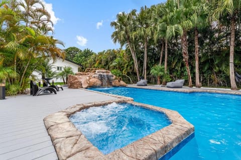 EmbraceVilla waterslide Multi Court&Cinema Villa in Plantation