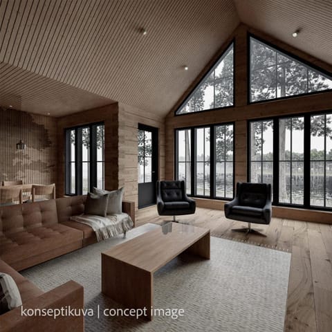 Living room, Seating area