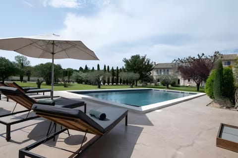 Property building, Living room, Swimming pool