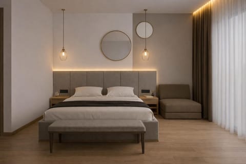 Bed, Photo of the whole room, Bedroom