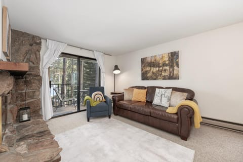 Natural landscape, Balcony/Terrace, Living room, fireplace, furniture