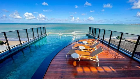 Pool view, Sea view, Swimming pool