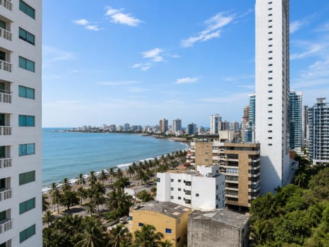 View (from property/room), Beach, City view, Sea view