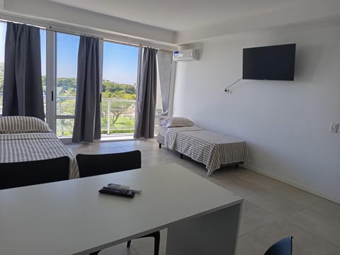 Living room, Dining area, air conditioner