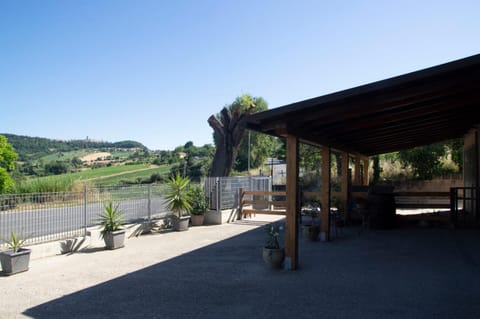 Property building, Patio