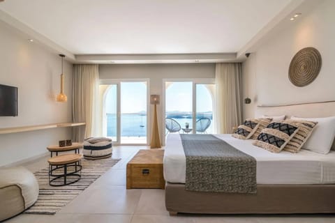 Bedroom, Sea view
