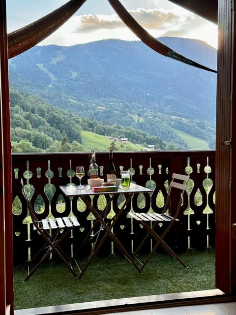 Natural landscape, View (from property/room), Balcony/Terrace, Mountain view