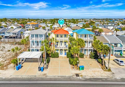 Property building, Neighbourhood, Bird's eye view, Location