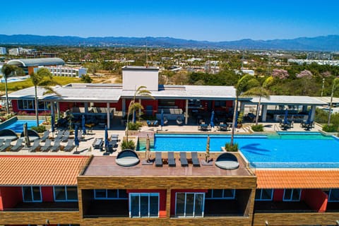 Property building, Day, Bird's eye view, Balcony/Terrace, sunbed