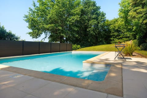 Property building, Living room, Swimming pool