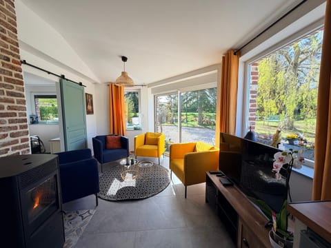 Patio, View (from property/room), Living room