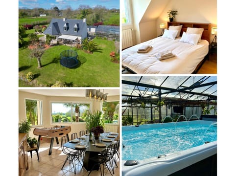 Patio, Bed, Natural landscape, Garden, Photo of the whole room, Bedroom, Garden view, Pool view, Swimming pool, sunbed