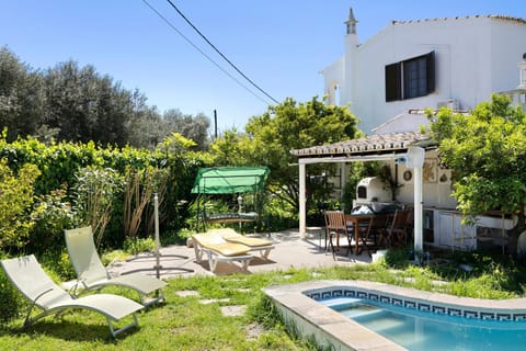 Property building, Living room, Swimming pool