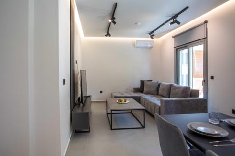 Living room, Seating area, air conditioner