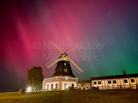 Night, Natural landscape, Landmark view