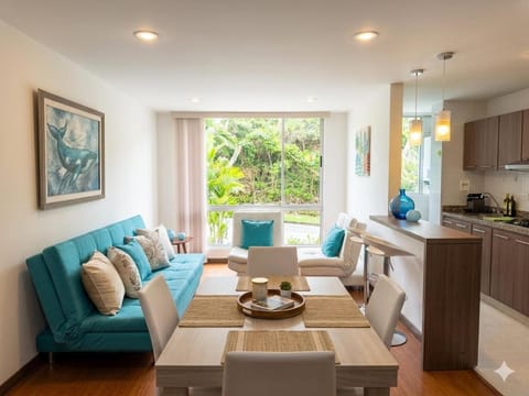 Photo of the whole room, Seating area, Dining area