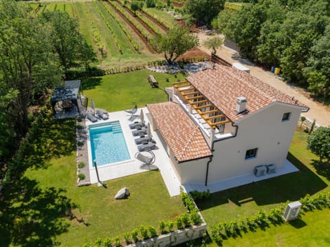 Spring, Day, Bird's eye view, Garden view, Pool view, Swimming pool, Swimming pool, sunbed