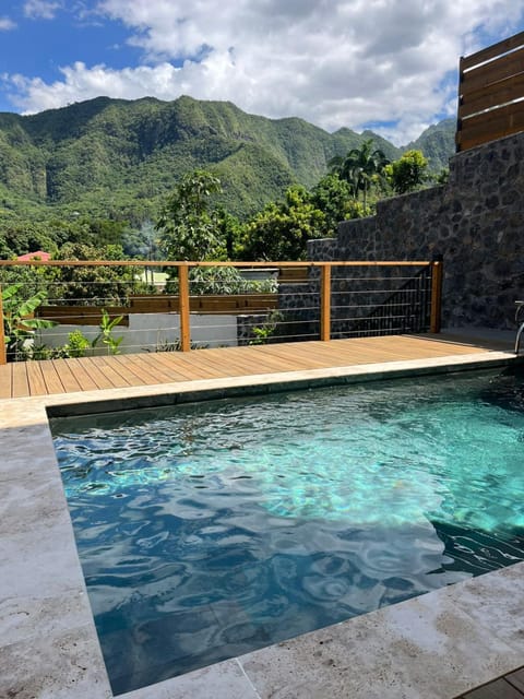Natural landscape, Pool view, Swimming pool
