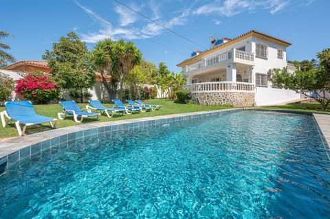 Property building, Living room, Swimming pool
