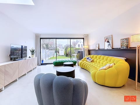 Garden, Living room, Garden view