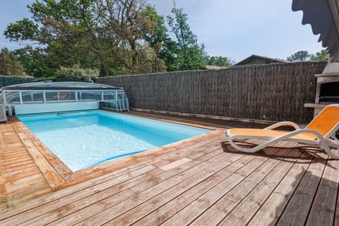Property building, Living room, Swimming pool