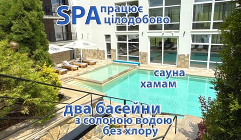 Seating area, Pool view, Swimming pool, sunbed
