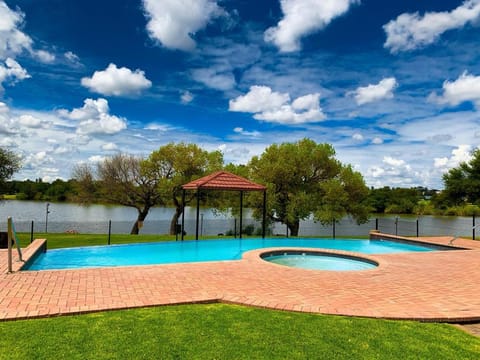 River view, Swimming pool