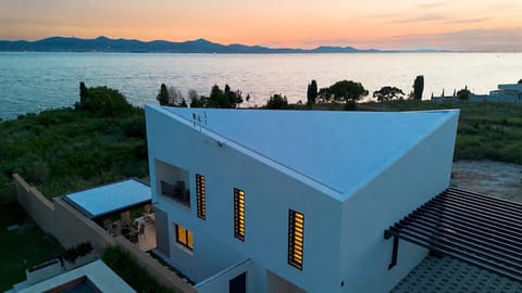 Property building, Sea view, Sunset