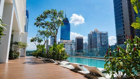 View (from property/room), City view, Pool view, Swimming pool, Swimming pool