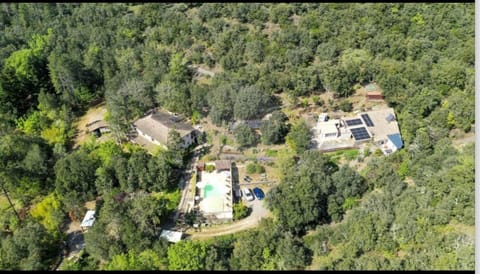 Natural landscape, Bird's eye view, Swimming pool