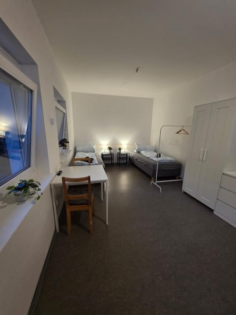 Bed, Living room, Photo of the whole room, Seating area, Bedroom