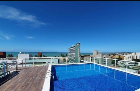 Balcony/Terrace, Pool view, Sea view, sunbed