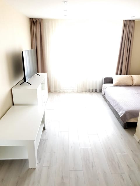 Bed, TV and multimedia, Living room, Photo of the whole room, Bedroom