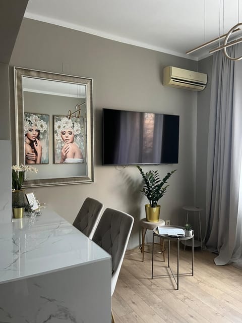 Communal lounge/ TV room, TV and multimedia, Living room, Seating area, Dining area, Evening entertainment, air conditioner