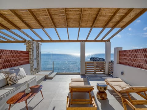 Patio, Day, Natural landscape, View (from property/room), Balcony/Terrace, Balcony/Terrace, Living room, Seating area, Sea view