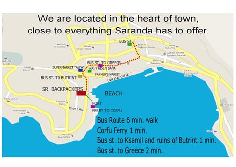 Saranda Backpackers Hostel in Sarandë