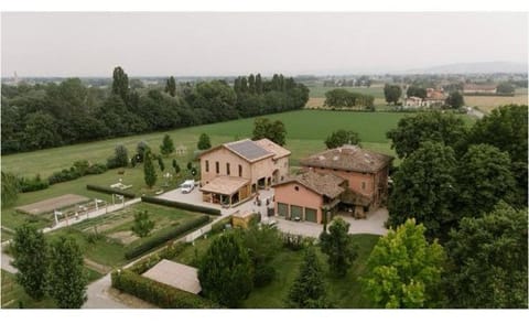 Property building, Natural landscape, Bird's eye view