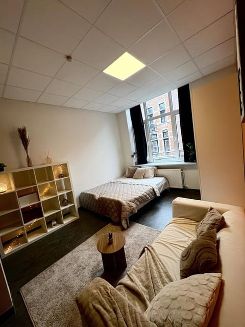 Living room, Seating area, Bedroom