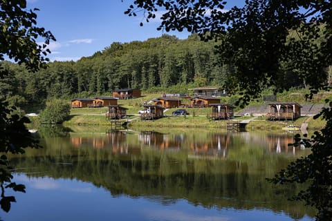 Natural landscape, Lake view