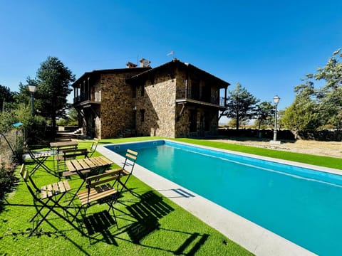 Property building, Living room, Swimming pool